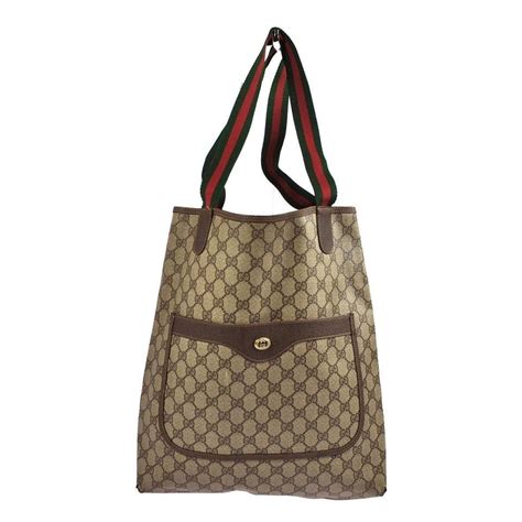 gucci pvc leather tote bag